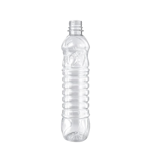 ENVASE PET DE 430 ML MODELO FLORAL